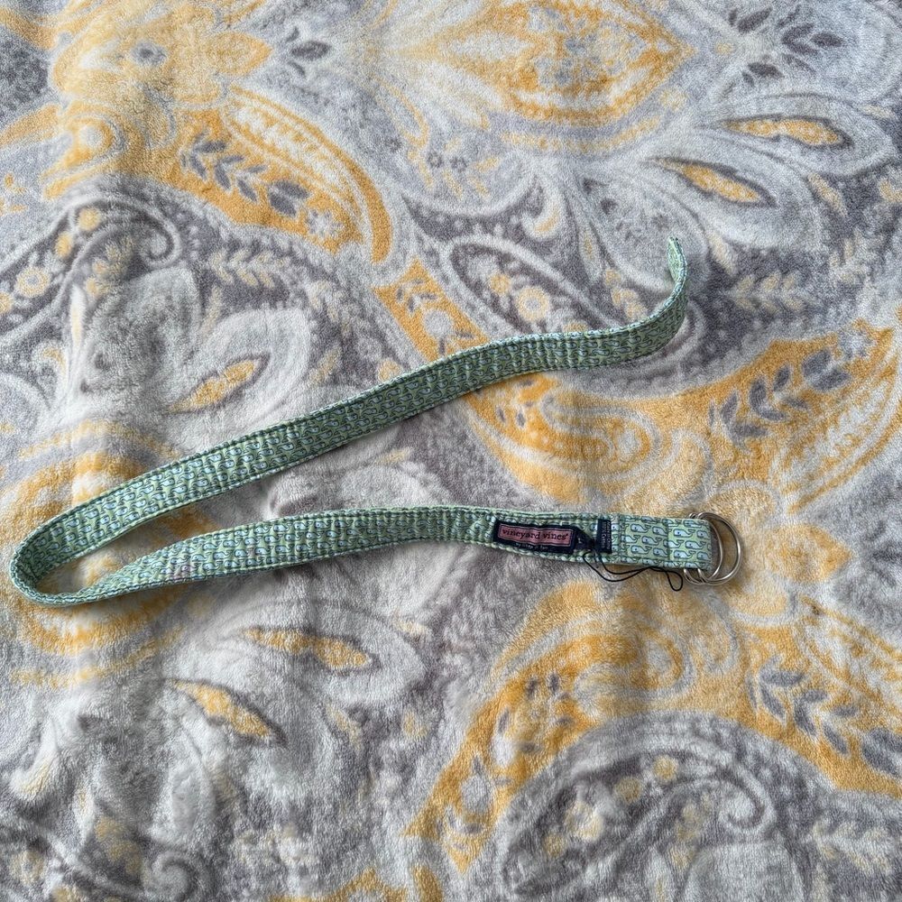 Vineyard Vines Blue Whale belt size large